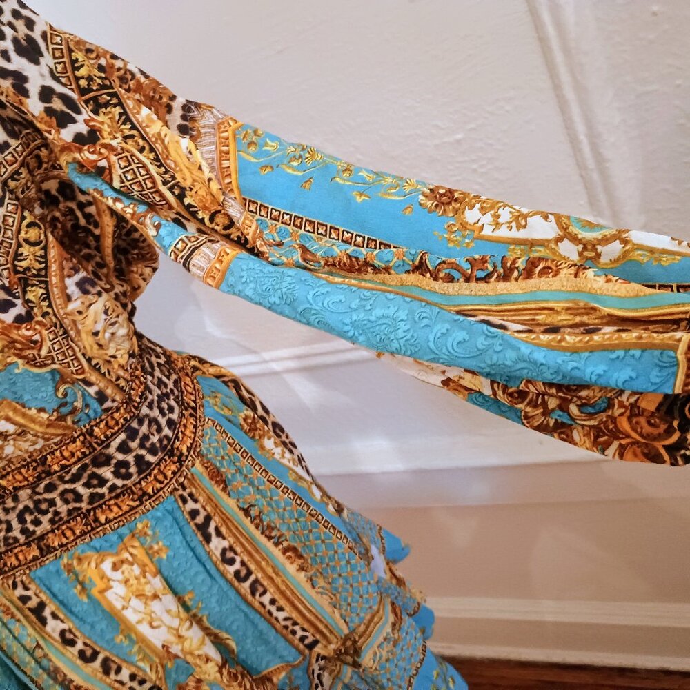 Camilla silk dress size small, worn once.  Perfect condition